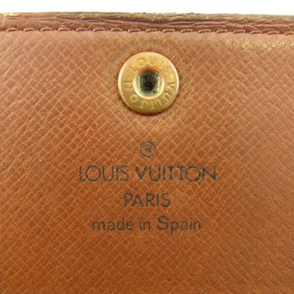 Louis Vuitton Two-folded wallet monogram beige monogram - Picture 9 of 16